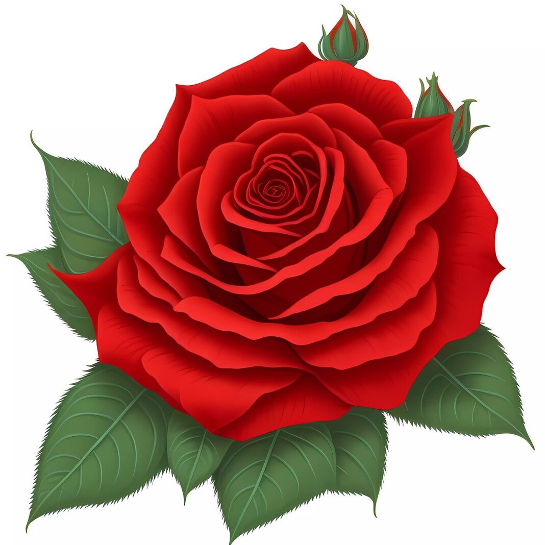 generated by ai, red rose, rose-8009437.jpg