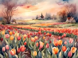 ai generated, tulips, field-8664407.jpg